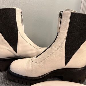 Homer Black/White Boots 38.5